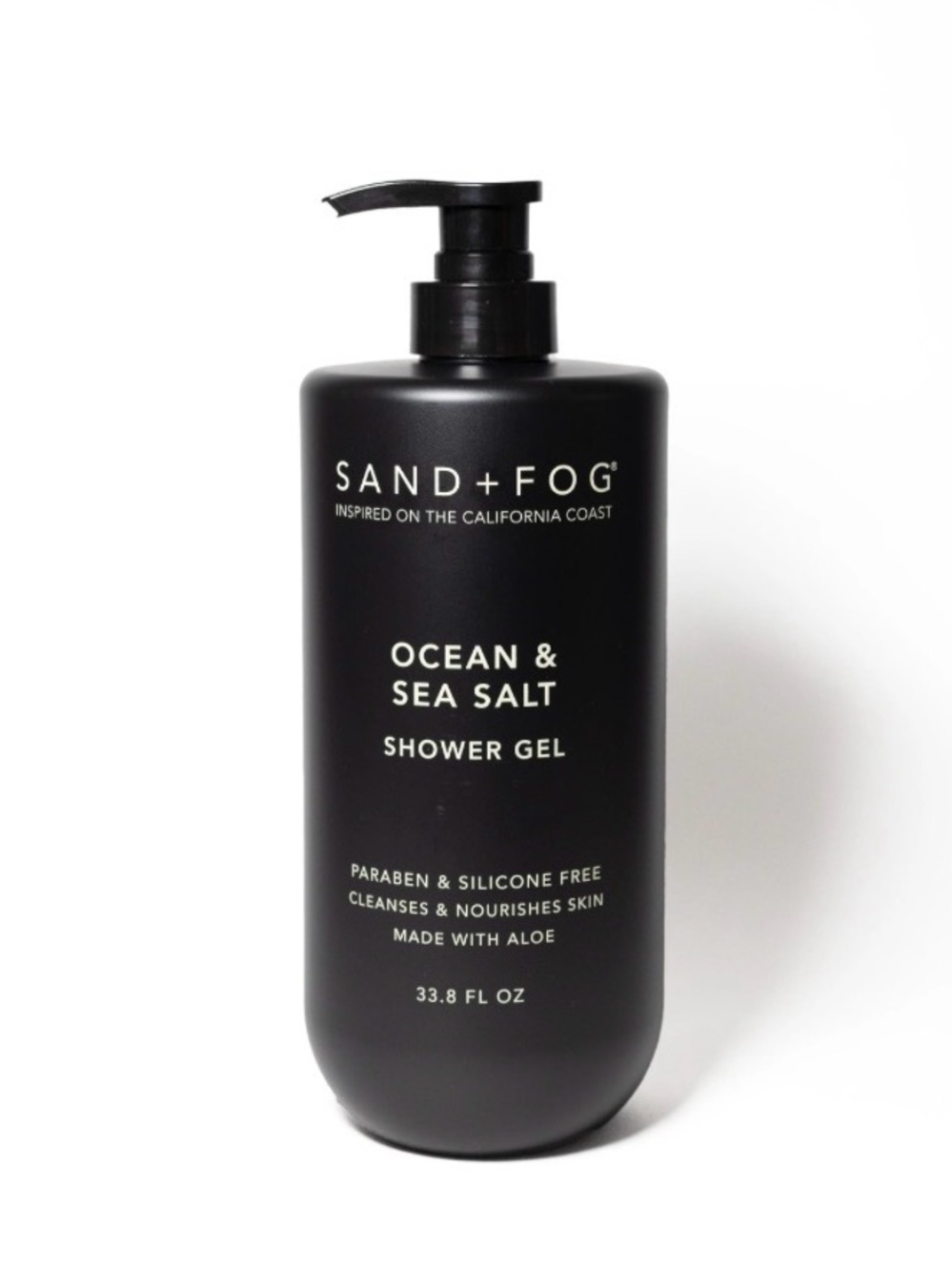 Sand + Fog Ocean & Sea Salt 33.8 oz Body Wash Salt Shower Gel NWOT